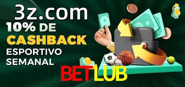 10% de bônus de cashback na BETLUB